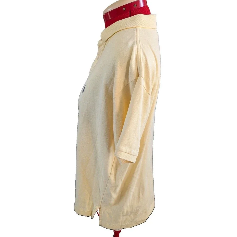 Polo Sport Ralph Lauren Boys Yellow Shirt Size Large